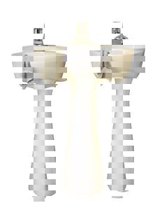 15-1/2 in. Wall Mount Oval Vitreous China Bathroom Sink in White